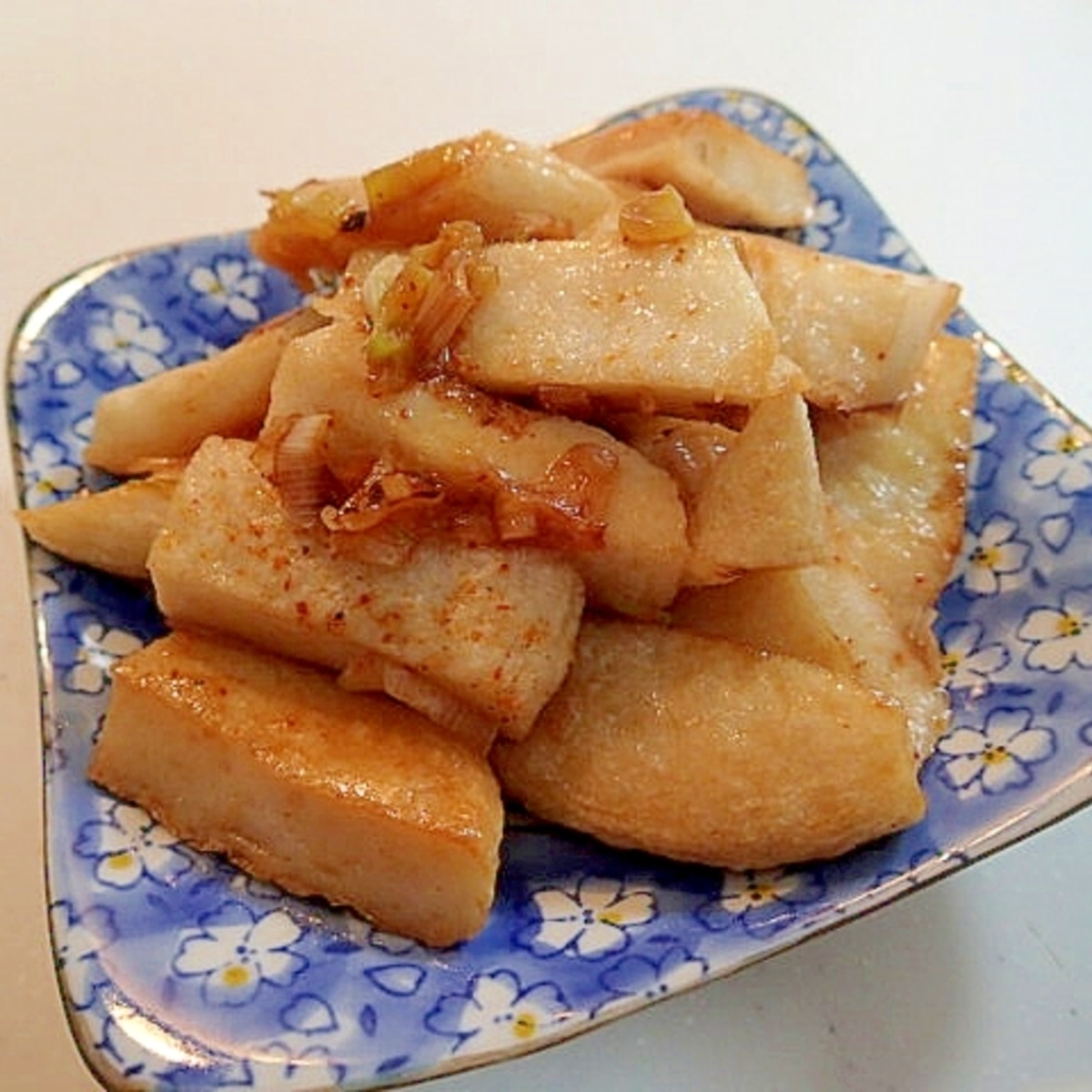 ゆずぽん酢で えそ天と長葱のピリ辛ごま油炒め レシピ 作り方 By ぷ みぃまま 楽天レシピ ゆずぽん酢で えそ天と長葱のピリ辛ごま油炒め レシピ 作り方 By ぷ みぃまま 楽天レシピ